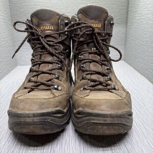 Lowa Renegade GTX Mid Hiking Boots Waterproof Vibram Gore Tex Mens 12